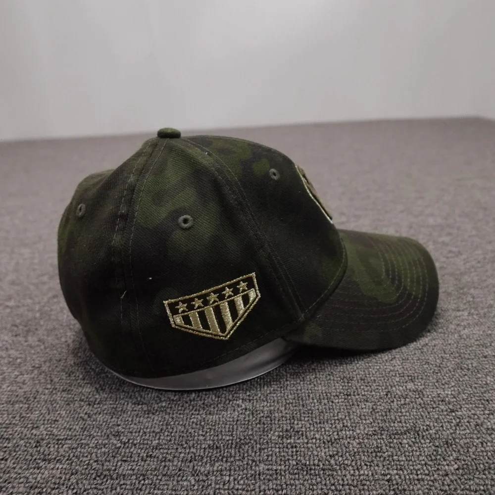 Milwaukee Brewers Hat Cap Fitted Mens Medium Camo MLB Baseball 39THIRTY New Era